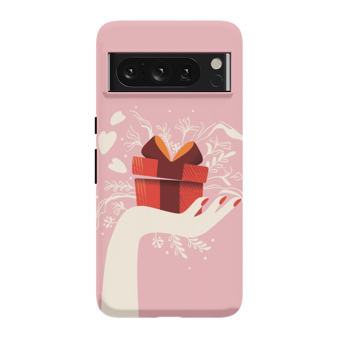 Pixel 8 Pro StrongFit Love gift, Happy Valentine's Day by Jelena Obradovic