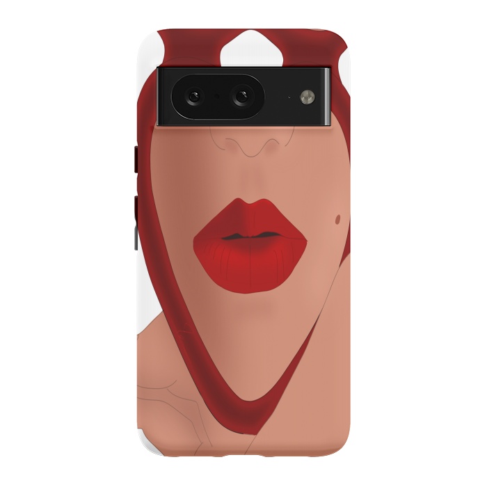 Pixel 8 StrongFit Mirrored Lips - Valentines Edition Design by Anima Tea Story