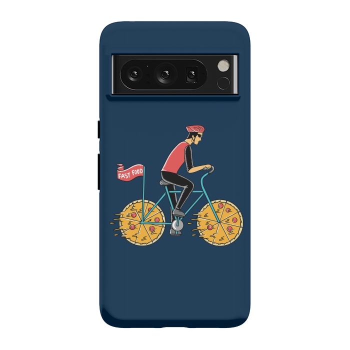 Pixel 8 Pro StrongFit Pizza Bicycle by Coffee Man