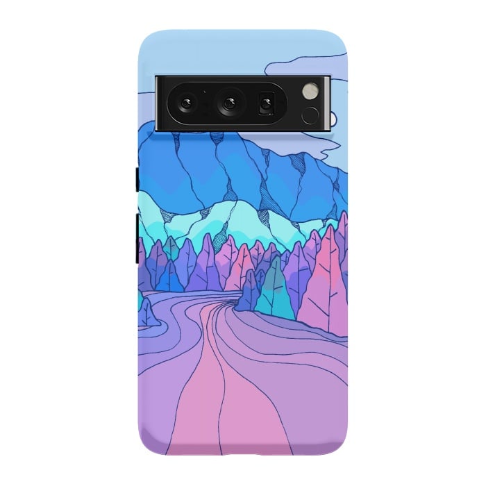 Pixel 8 Pro StrongFit The neon river by Steve Wade (Swade)
