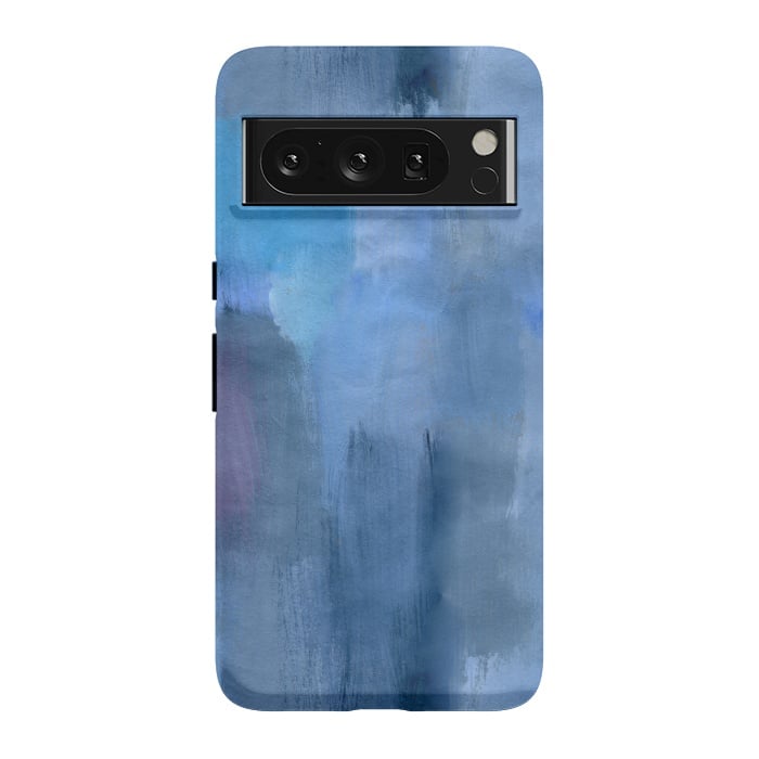 Pixel 8 Pro StrongFit Blue Ocean Abstract Painting by Nic Squirrell