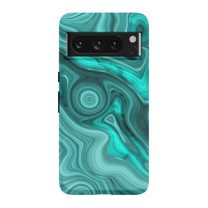 Pixel 8 Pro StrongFit turquoise  by haroulita