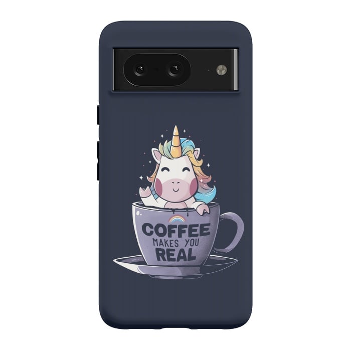 Pixel 8 StrongFit Coffee Makes You Real by eduely