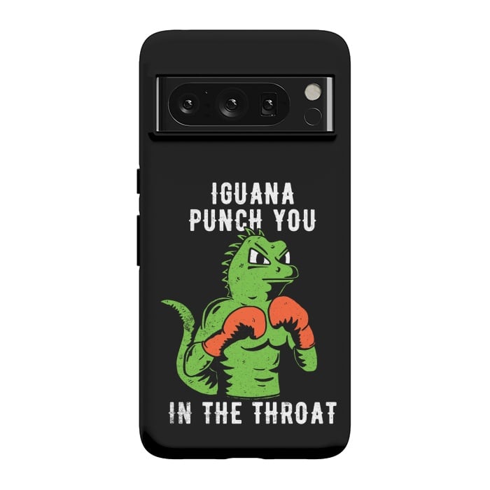 Pixel 8 Pro StrongFit Iguana Punch You by eduely