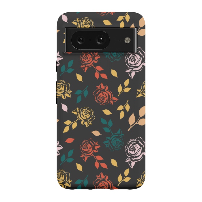 Pixel 8 StrongFit Rose Floral by TMSarts