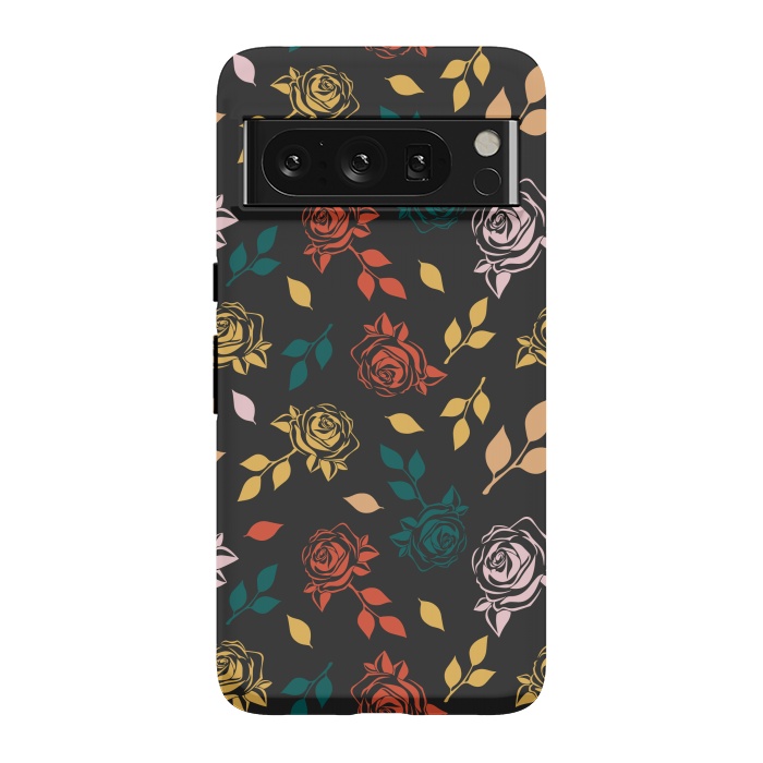 Pixel 8 Pro StrongFit Rose Floral by TMSarts