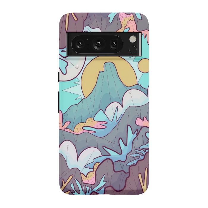 Pixel 8 Pro StrongFit Coral mountain reef by Steve Wade (Swade)