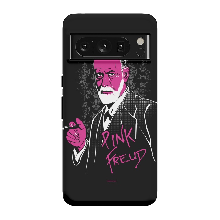 Pixel 8 Pro StrongFit Pink Freud by Draco