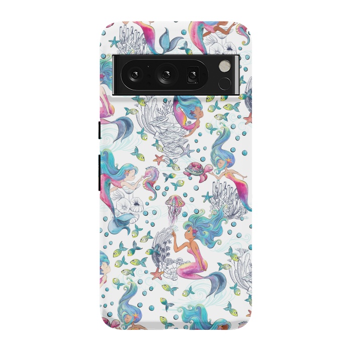 Pixel 8 Pro StrongFit Modern Mermaid Toile by gingerlique