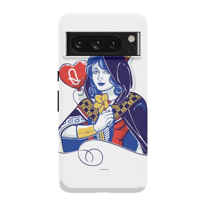 Pixel 8 Pro StrongFit Queen of hearts by Draco