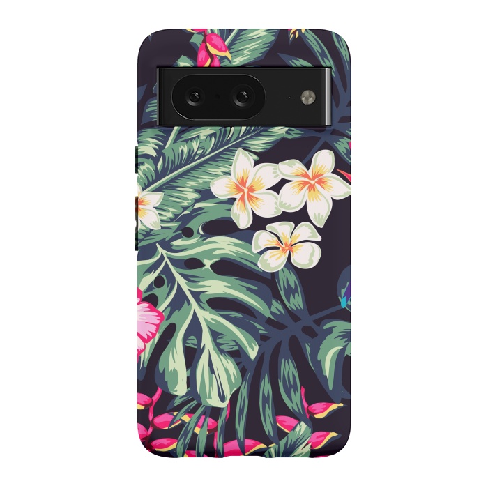 Pixel 8 StrongFit Tropical Floral Pattern XVII by ArtsCase