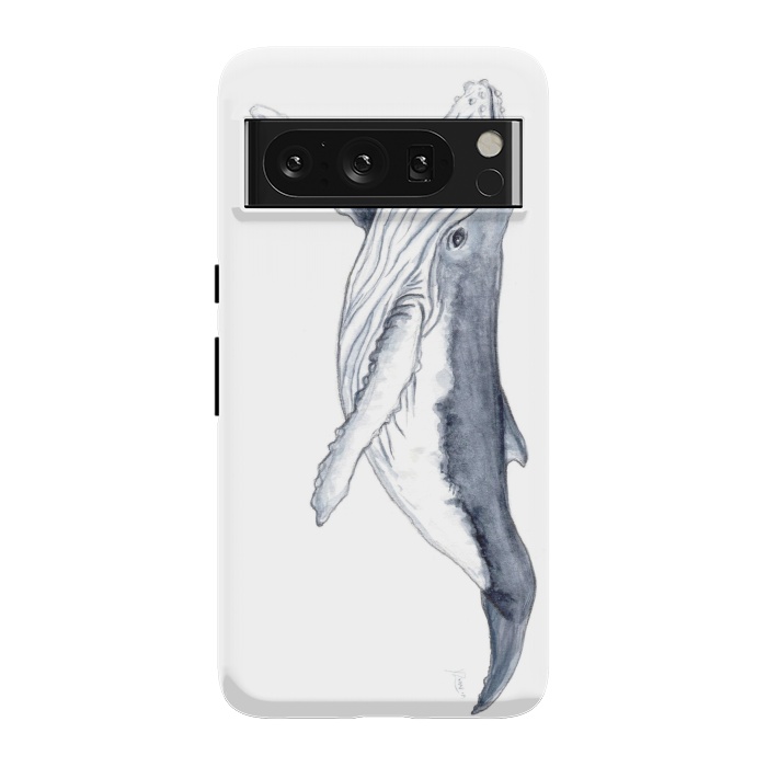 Pixel 8 Pro StrongFit Humpback whale baby Megaptera novaeangliae by Chloe Yzoard