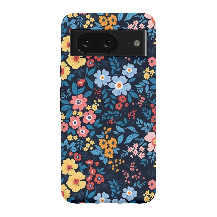 Pixel 8 StrongFit Flowers in the Darkness by ArtsCase