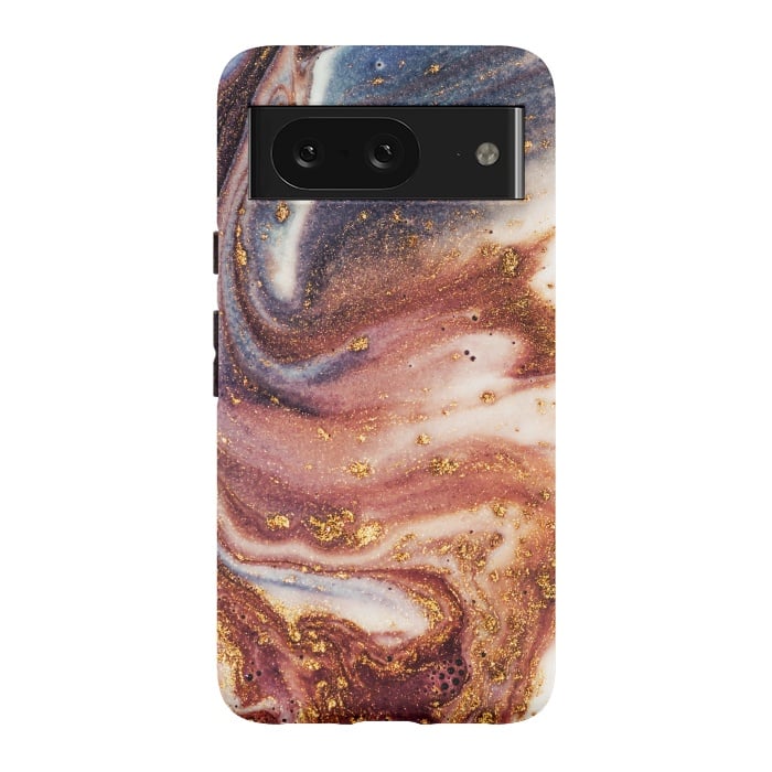 Pixel 8 StrongFit Marble Sand by ArtsCase