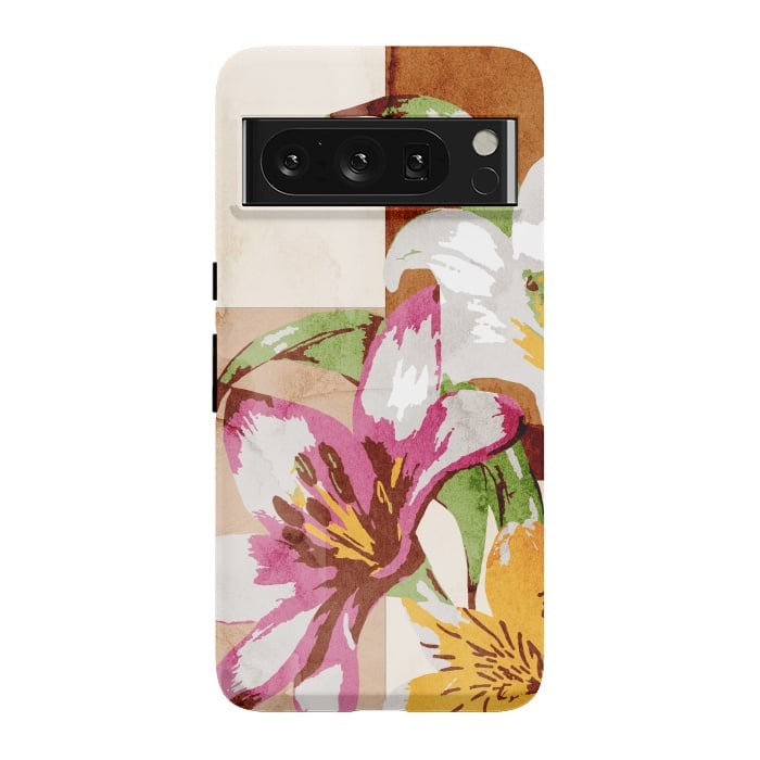 Pixel 8 Pro StrongFit Floral Insiration by Creativeaxle