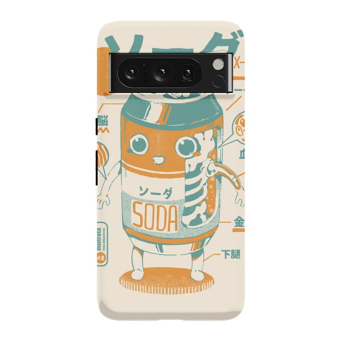 Pixel 8 Pro StrongFit Soda Can X-Ray by Ilustrata