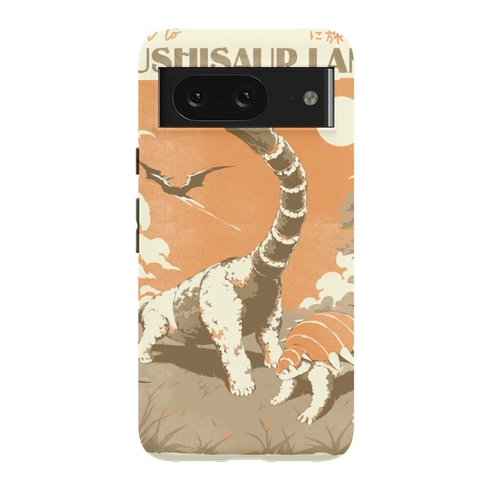 Pixel 8 StrongFit Sushisaur Land by Ilustrata