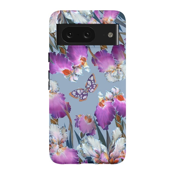 Pixel 8 StrongFit purple lilac flowers by haroulita
