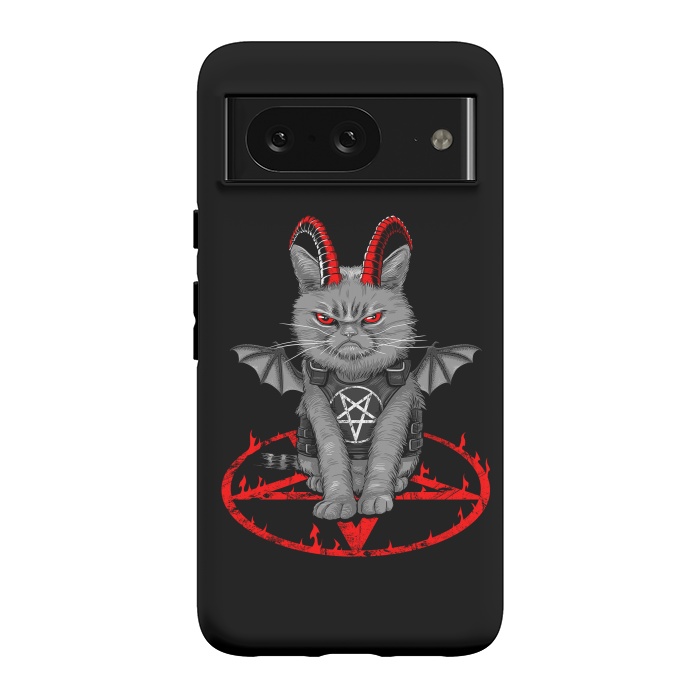 Pixel 8 StrongFit demon cat by Alberto