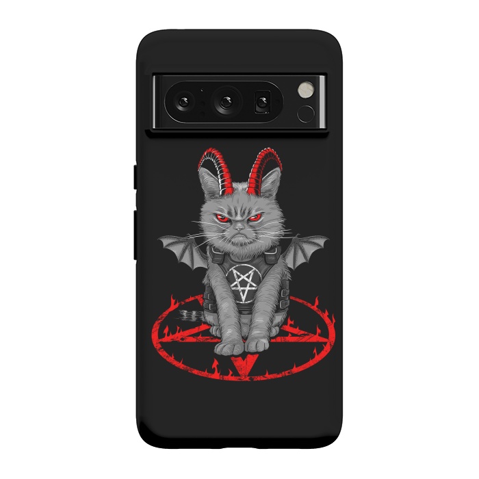 Pixel 8 Pro StrongFit demon cat by Alberto