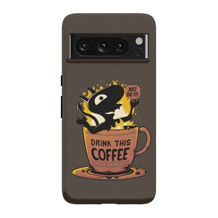Pixel 8 Pro StrongFit Luci Coffee by eduely