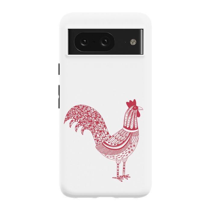 Pixel 8 StrongFit The Most Magnificent Rooster in the Chicken Coop by Nic Squirrell