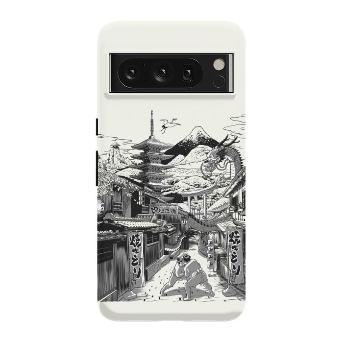 Pixel 8 Pro StrongFit Alley in Japan with Dragon by Alberto