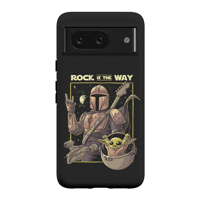 Pixel 8 StrongFit Rock is the Way Funny Cute Music Gift by eduely