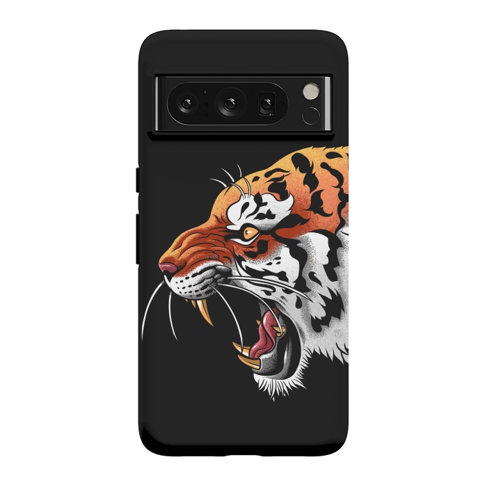 Pixel 8 Pro StrongFit Tiger tattoo attack by Alberto
