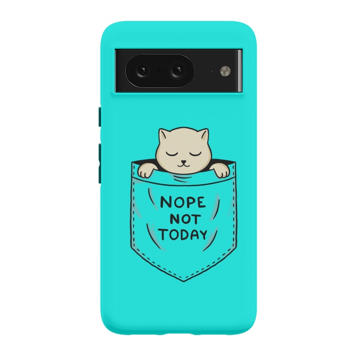 Pixel 8 StrongFit Cat Pocket by Coffee Man