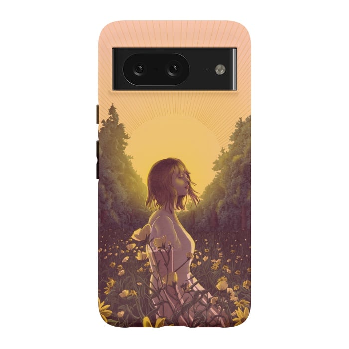 Pixel 8 StrongFit Dawn in the Meadow Colour Version by ECMazur 