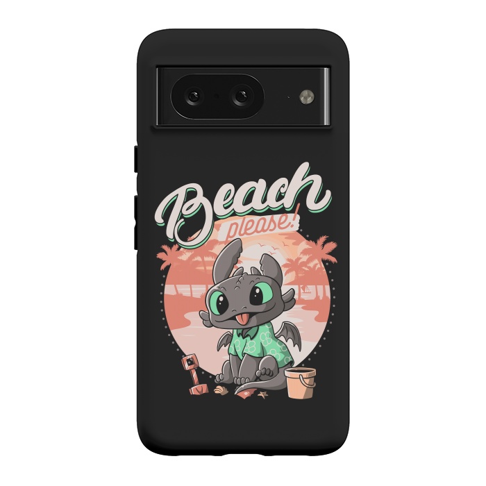 Pixel 8 StrongFit Summer Dragon Funny Beach Please by eduely