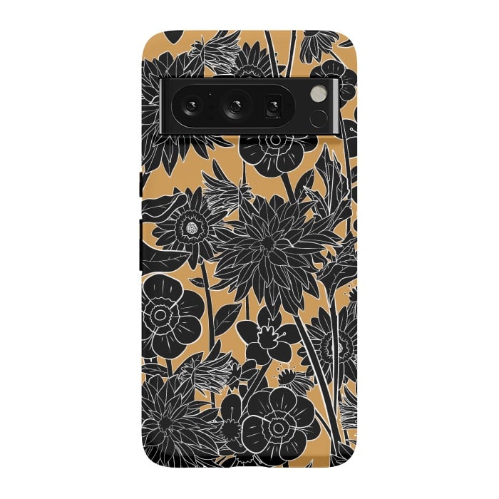 Pixel 8 Pro StrongFit Dark gold spring by Steve Wade (Swade)