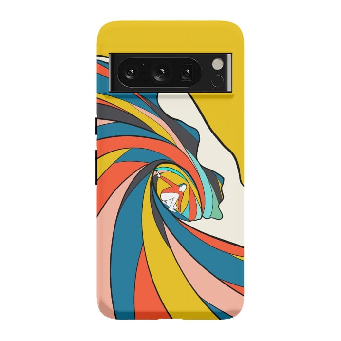 Pixel 8 Pro StrongFit The big surf wave by Steve Wade (Swade)
