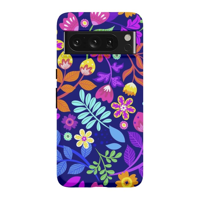 Pixel 8 Pro StrongFit Cute Flowers by ArtsCase