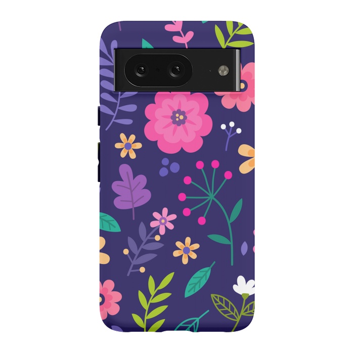 Pixel 8 StrongFit Ditsy Flowers by ArtsCase