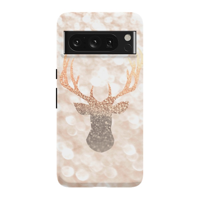 Pixel 8 Pro StrongFit CHAMPAGNER SANDY  STAG by Monika Strigel