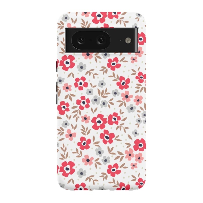 Pixel 8 StrongFit Seamless Flowers ONE by ArtsCase