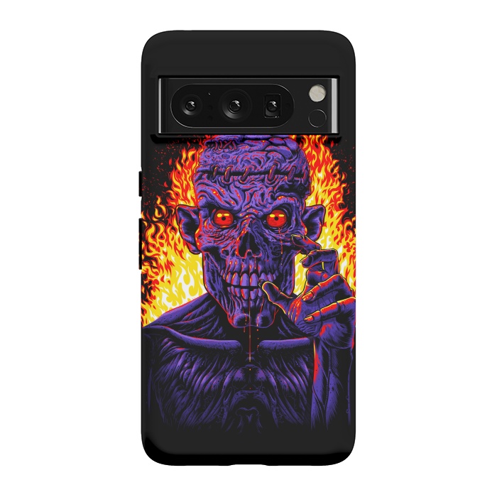 Pixel 8 Pro StrongFit Zombie in flames by Alberto