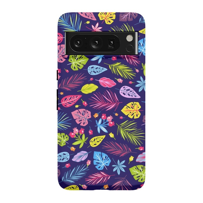 Pixel 8 Pro StrongFit Summer Coulored Floral Design by ArtsCase