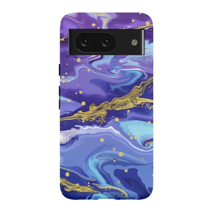 Pixel 8 StrongFit Colorful Marble by ArtsCase