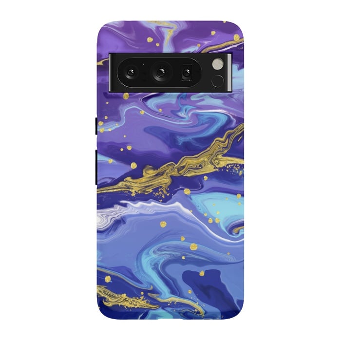 Pixel 8 Pro StrongFit Colorful Marble by ArtsCase