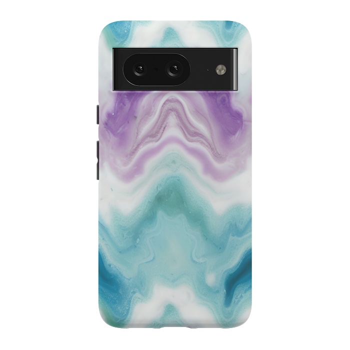 Pixel 8 StrongFit Wavy marble  by Winston