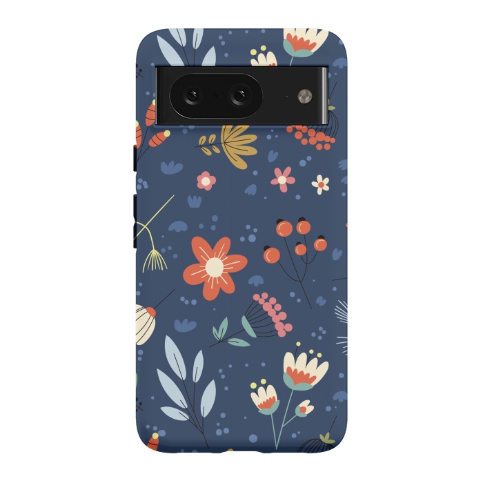 Pixel 8 StrongFit Cute Flowers VIII by ArtsCase