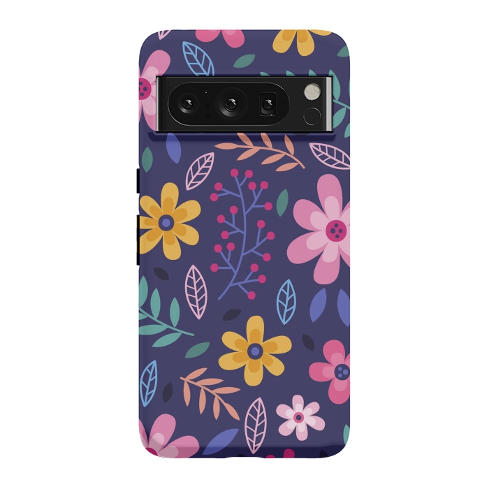 Pixel 8 Pro StrongFit Pink Flowers for You  by ArtsCase