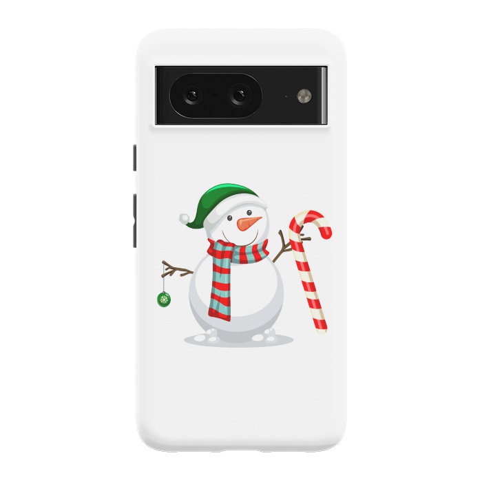 Pixel 8 StrongFit Snowman by Bledi