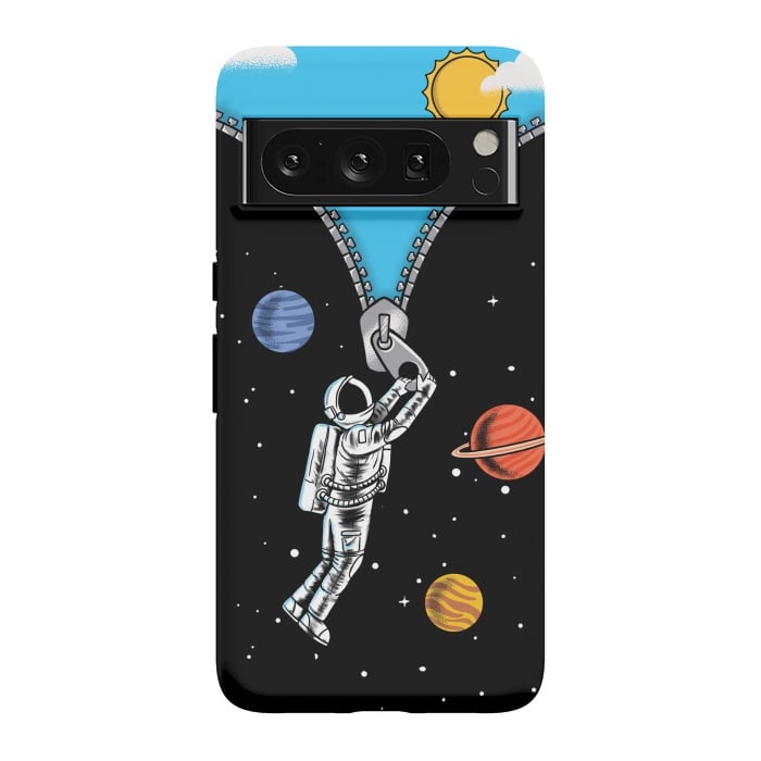 Pixel 8 Pro StrongFit Space and sky by Coffee Man