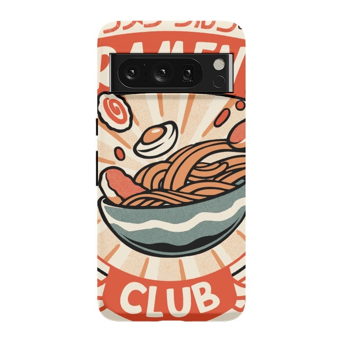 Pixel 8 Pro StrongFit Ramen Club  by Ilustrata