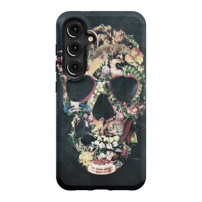 Galaxy S24 StrongFit Vintage Skull by Ali Gulec