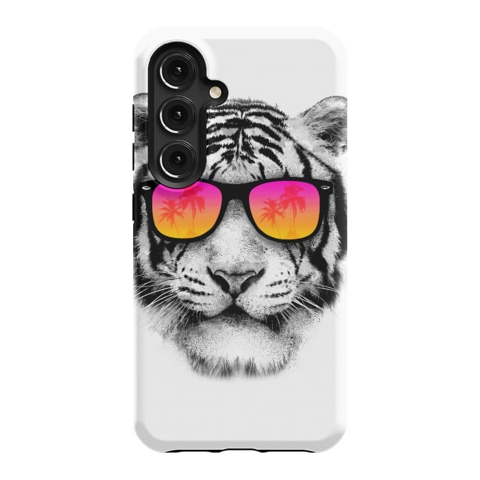 Galaxy S24 StrongFit The Coolest Tiger by Mitxel Gonzalez